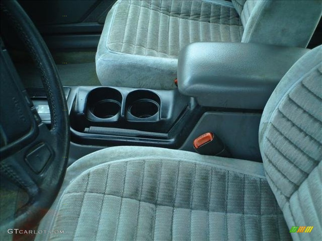 1995 Grand Cherokee Laredo 4x4 - Flame Red / Gray photo #2