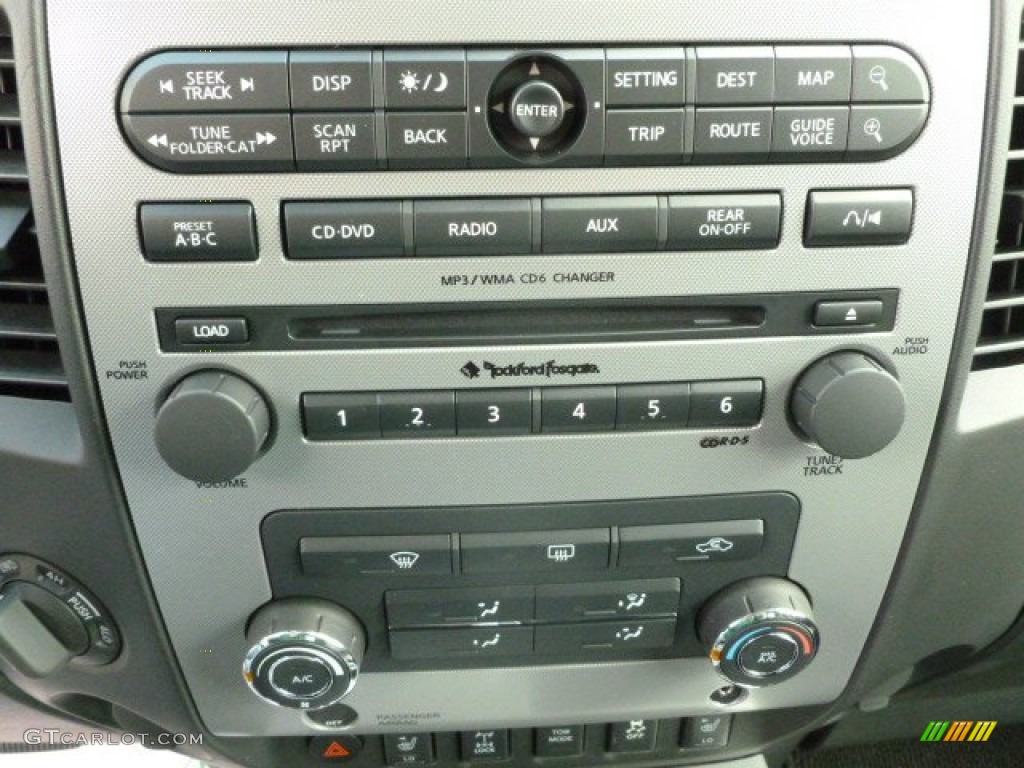 2012 Nissan Titan Pro-4X Crew Cab 4x4 Controls Photo #63681228