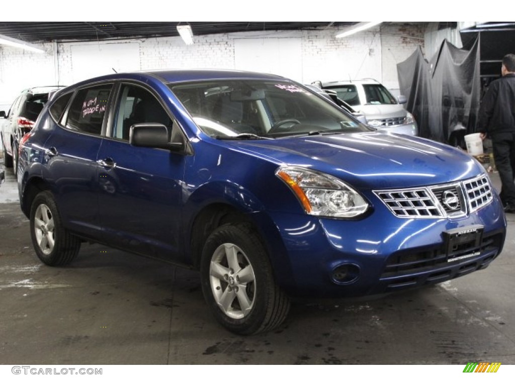 2010 Rogue S AWD 360 Value Package - Indigo Blue / Black photo #1