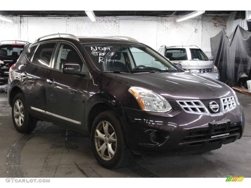 2011 Black Amethyst Nissan Rogue SV AWD 63671899 Photo 3 GTCarLot