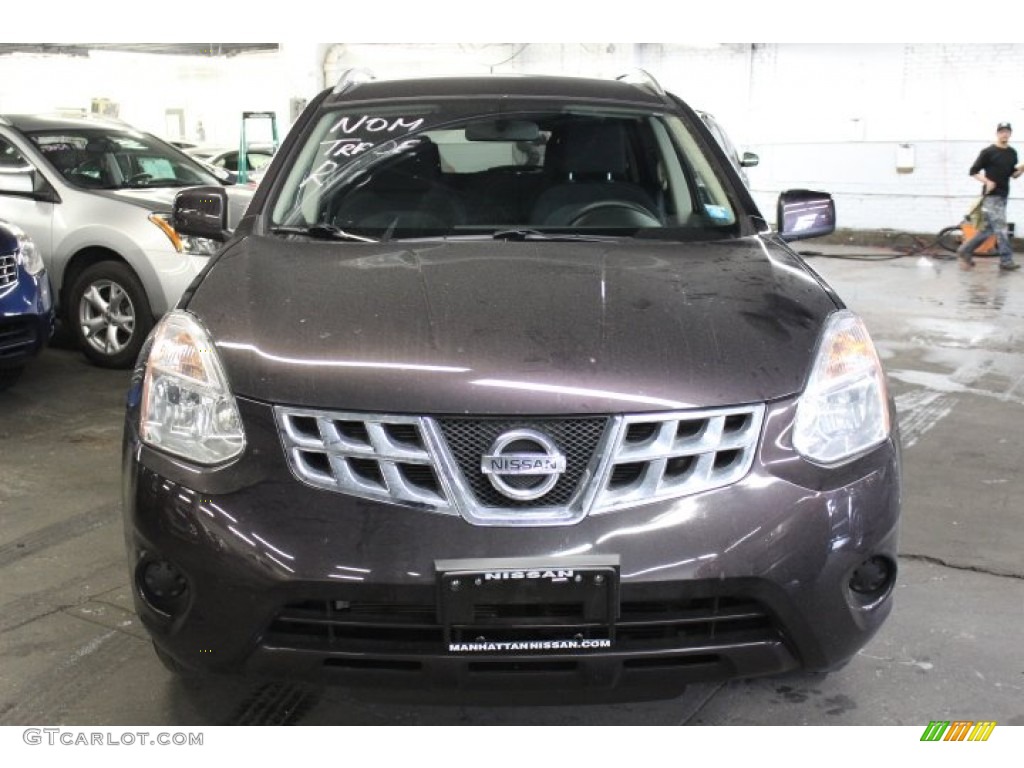 2011 Rogue SV AWD - Black Amethyst / Black photo #2