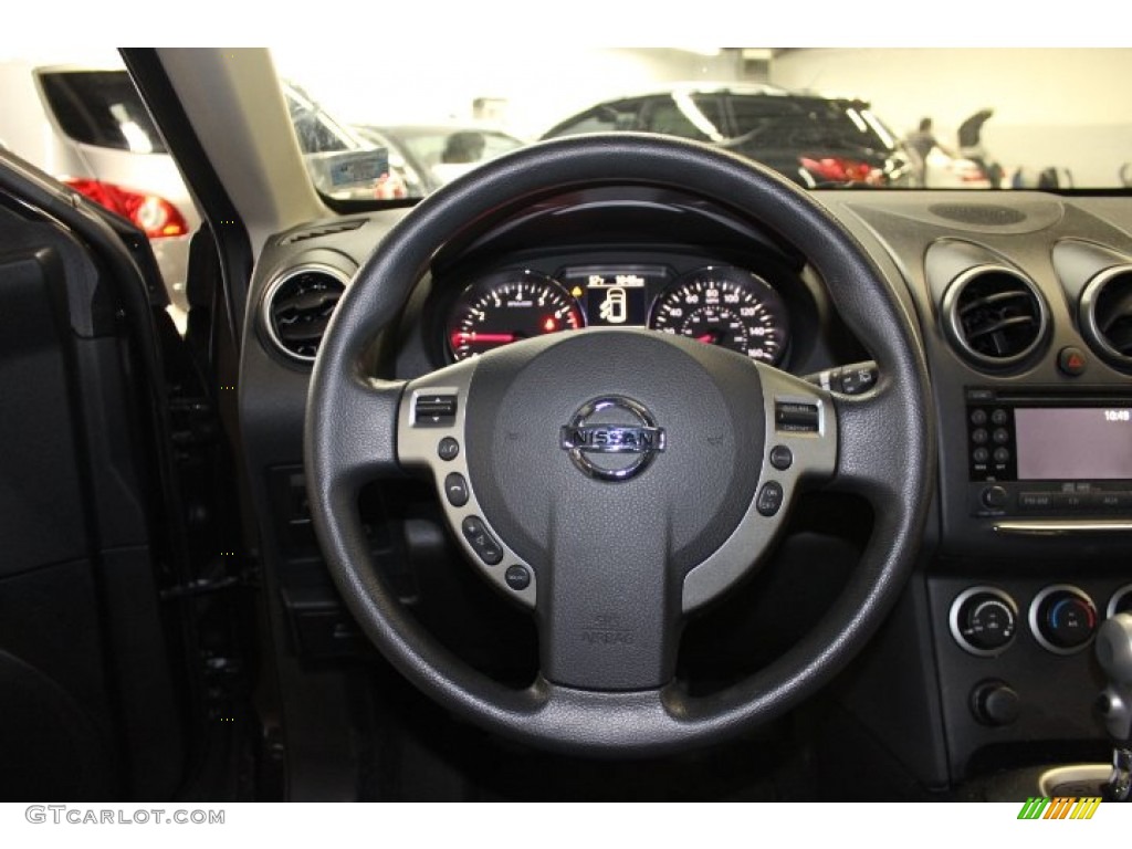 2011 Rogue SV AWD - Black Amethyst / Black photo #12