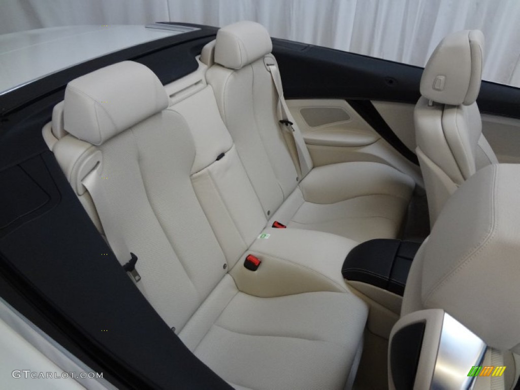 2012 BMW 6 Series 640i Convertible Rear Seat Photos