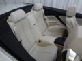 Ivory White Nappa Leather Rear Seat Photo for 2012 BMW 6 Series #63682845