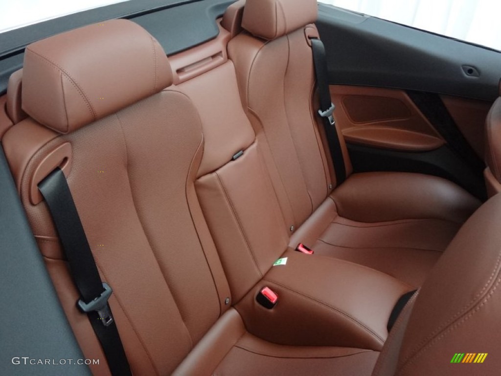 Cinnamon Brown Nappa Leather Interior 2012 BMW 6 Series 650i xDrive Convertible Photo #63682974