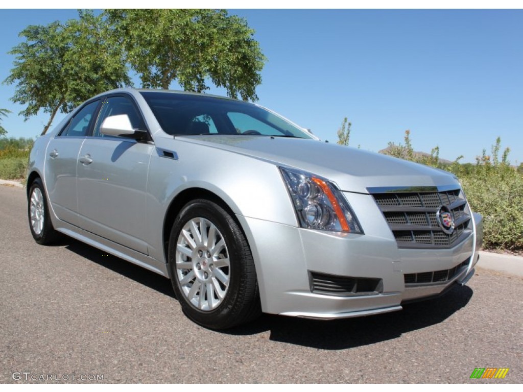 Radiant Silver Metallic 2011 Cadillac CTS 3.0 Sedan Exterior Photo #63685398