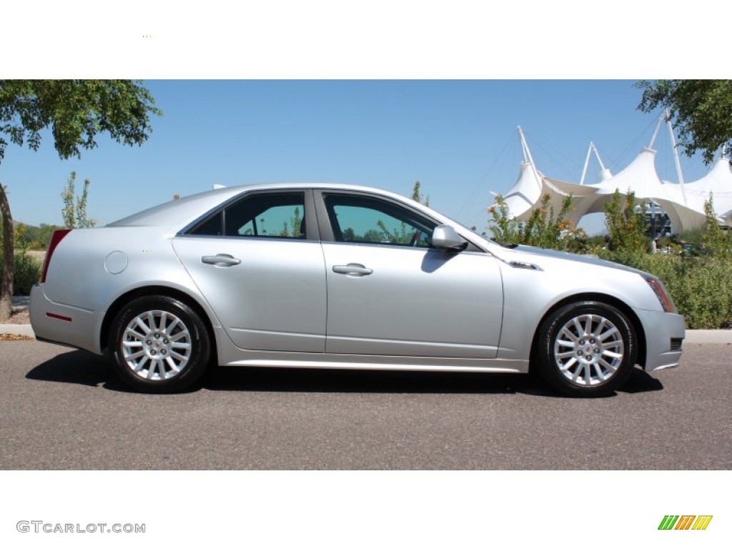 Radiant Silver Metallic 2011 Cadillac CTS 3.0 Sedan Exterior Photo #63685407