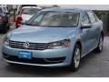 2012 Glacier Blue Metallic Volkswagen Passat TDI SE  photo #3