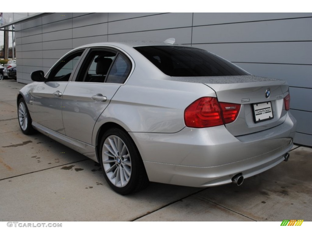 2010 3 Series 335i xDrive Sedan - Titanium Silver Metallic / Black photo #4