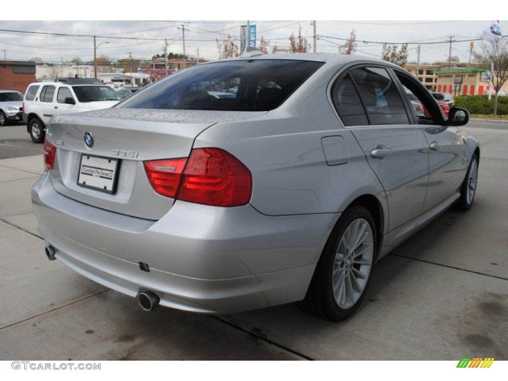 2010 3 Series 335i xDrive Sedan - Titanium Silver Metallic / Black photo #6