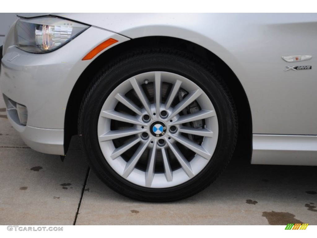 2010 3 Series 335i xDrive Sedan - Titanium Silver Metallic / Black photo #8