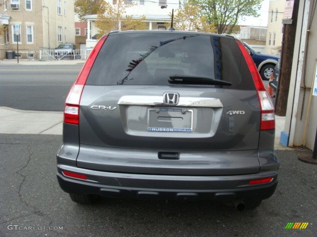 2010 CR-V EX-L AWD - Polished Metal Metallic / Black photo #5