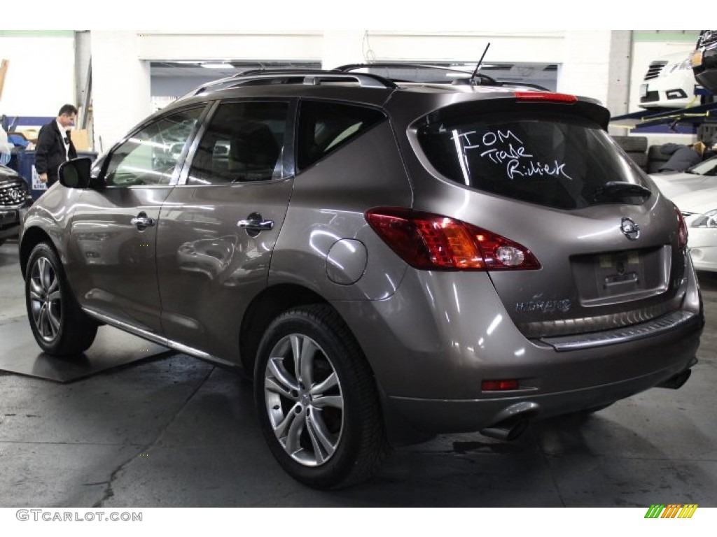 2009 Murano LE AWD - Tinted Bronze Metallic / Beige photo #4