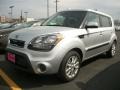 2012 Bright Silver Kia Soul +  photo #5