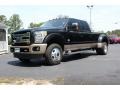 Tuxedo Black 2011 Ford F350 Super Duty King Ranch Crew Cab 4x4 Dually