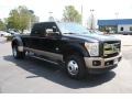 Tuxedo Black - F350 Super Duty King Ranch Crew Cab 4x4 Dually Photo No. 3