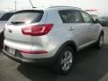 2012 Bright Silver Kia Sportage LX AWD  photo #2