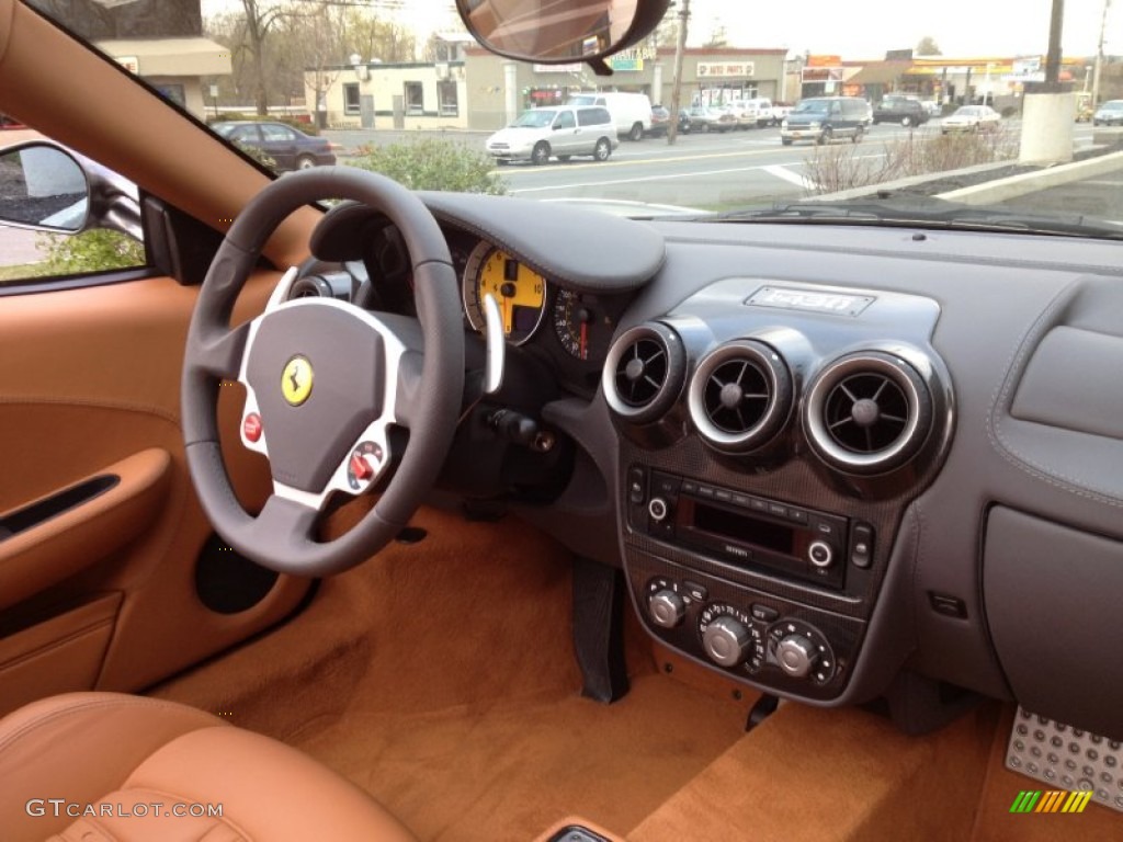 2008 Ferrari F430 Spider F1 Cuoio Dashboard Photo #63692457