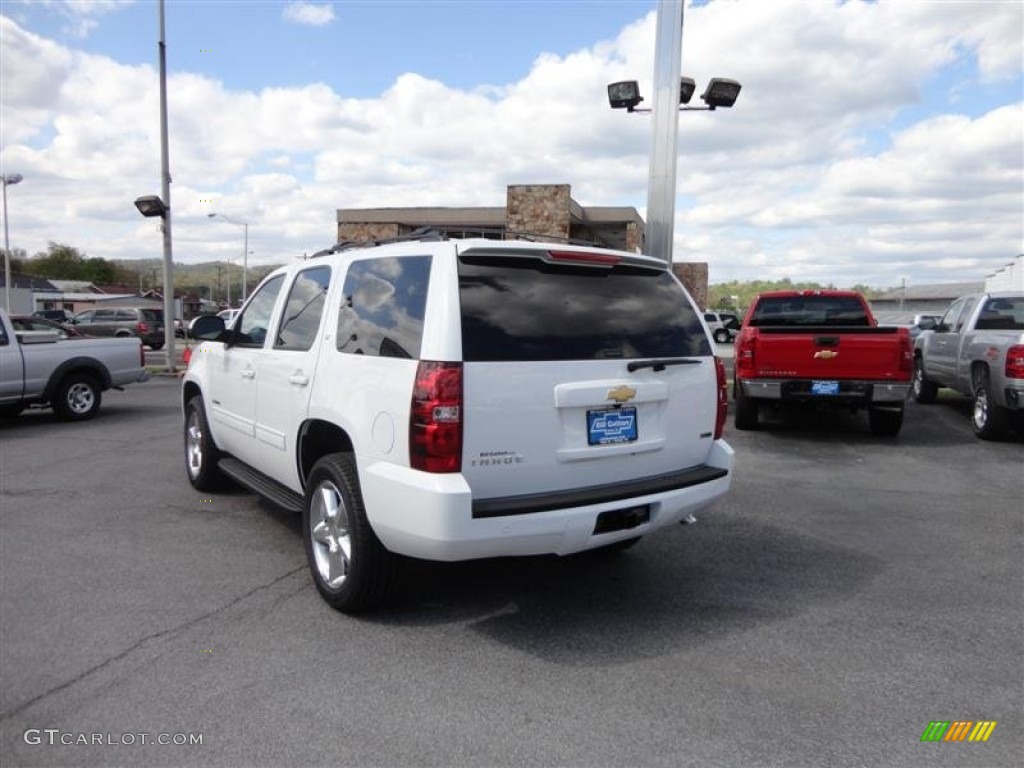2012 Tahoe LT 4x4 - Summit White / Ebony photo #3