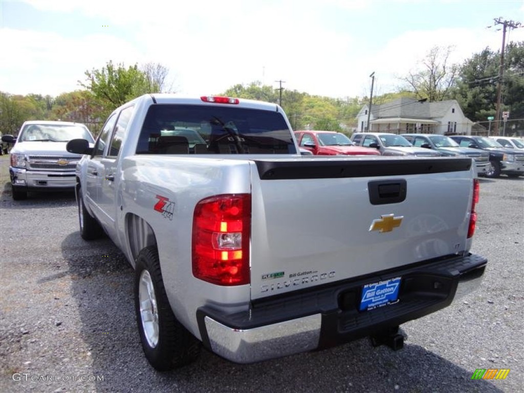 2012 Silverado 1500 LT Crew Cab 4x4 - Silver Ice Metallic / Ebony photo #3