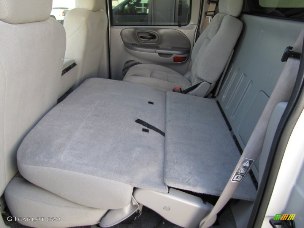 2003 F150 XLT SuperCrew 4x4 - Silver Metallic / Medium Graphite Grey photo #26