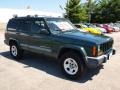 2001 Forest Green Pearlcoat Jeep Cherokee Sport 4x4  photo #2
