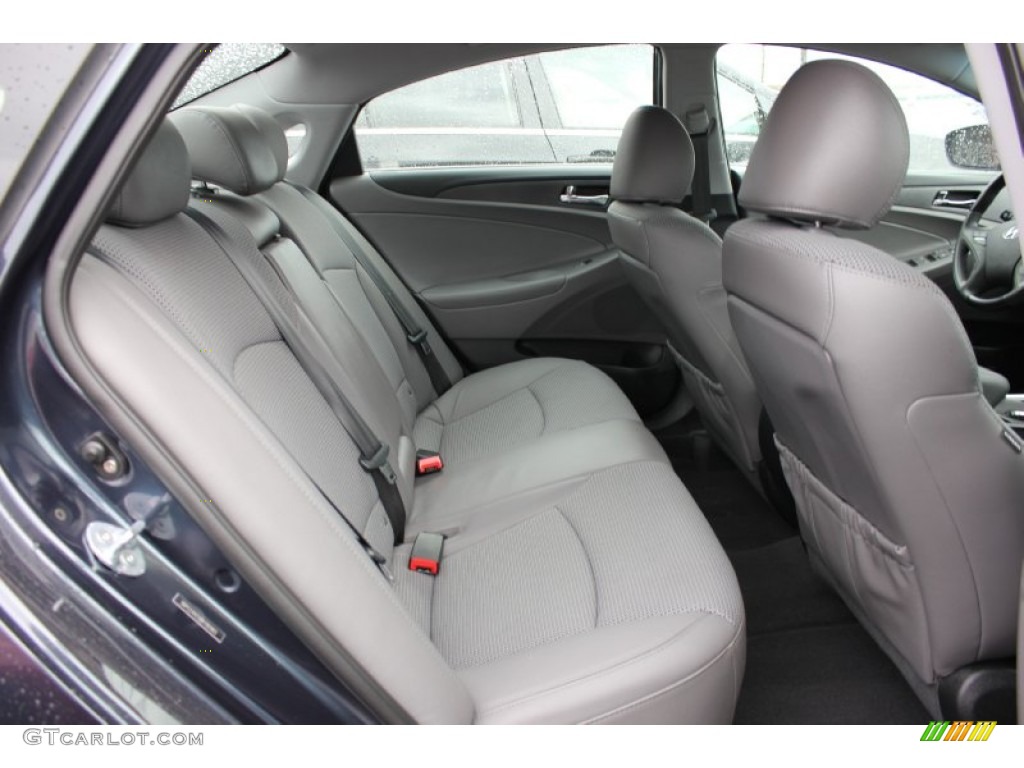 2011 Sonata SE - Pacific Blue Pearl / Gray photo #15