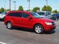 Inferno Red Crystal Pearl 2009 Dodge Journey SXT Exterior