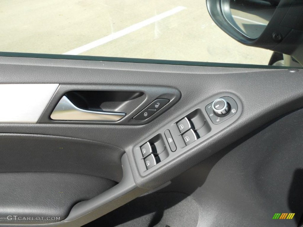 2012 GTI 4 Door Autobahn Edition - Carbon Steel Gray Metallic / Titan Black photo #21