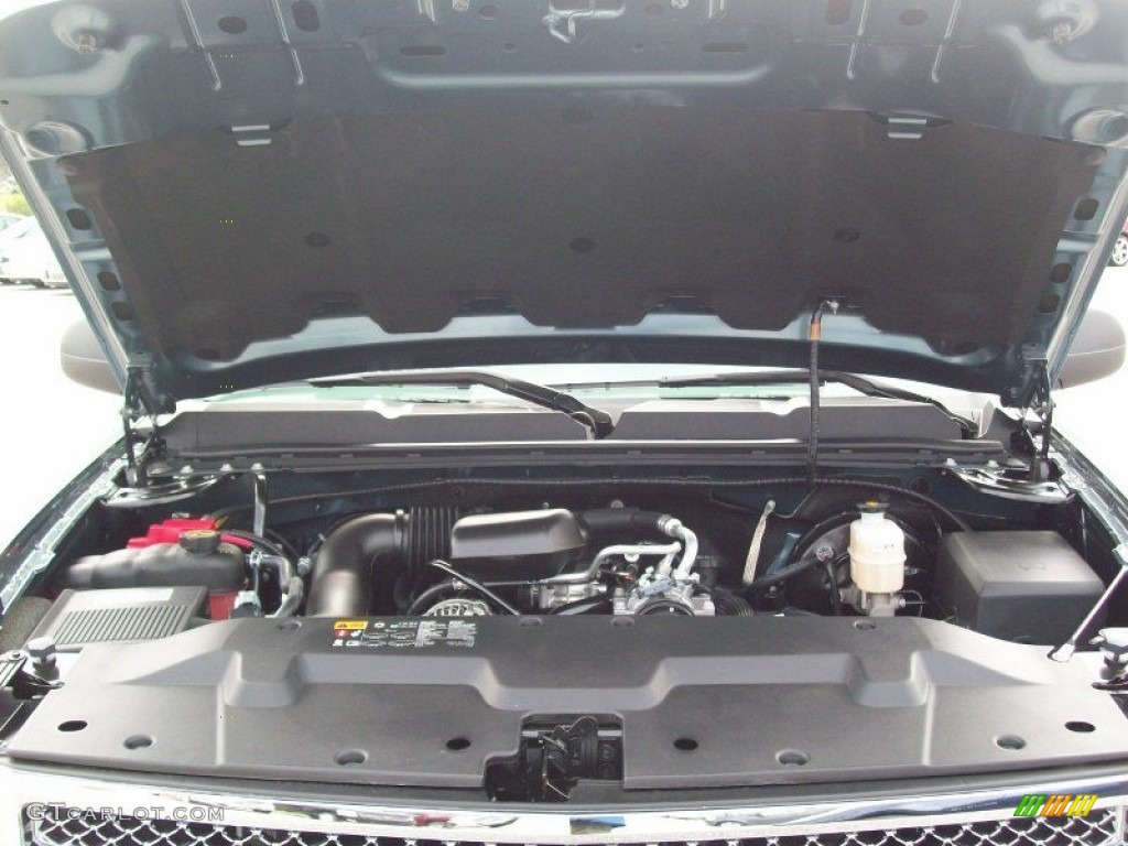 2012 Silverado 1500 LS Regular Cab - Blue Granite Metallic / Dark Titanium photo #14