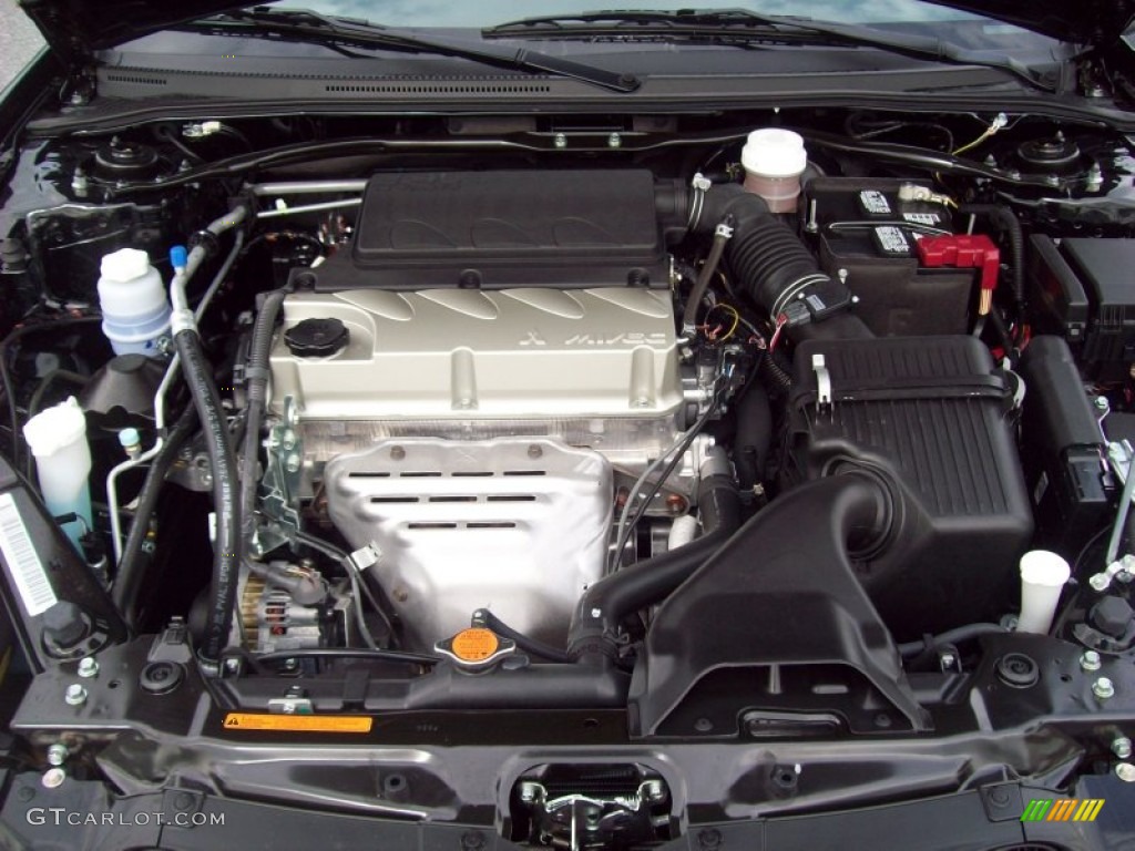 2012 Mitsubishi Eclipse Spyder SE 2.4 Liter SOHC 16-Valve MIVEC 4 Cylinder Engine Photo #63696354