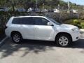 2009 Blizzard White Pearl Toyota Highlander   photo #3
