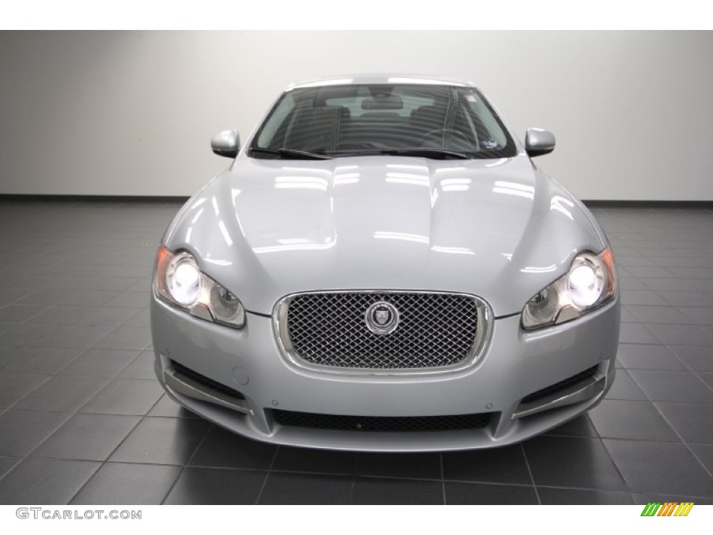 Liquid Silver Metallic 2010 Jaguar XF XF Supercharged Sedan Exterior Photo #63696941