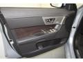 2010 Jaguar XF Charcoal Interior Door Panel Photo