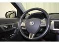 2010 Jaguar XF Charcoal Interior Steering Wheel Photo