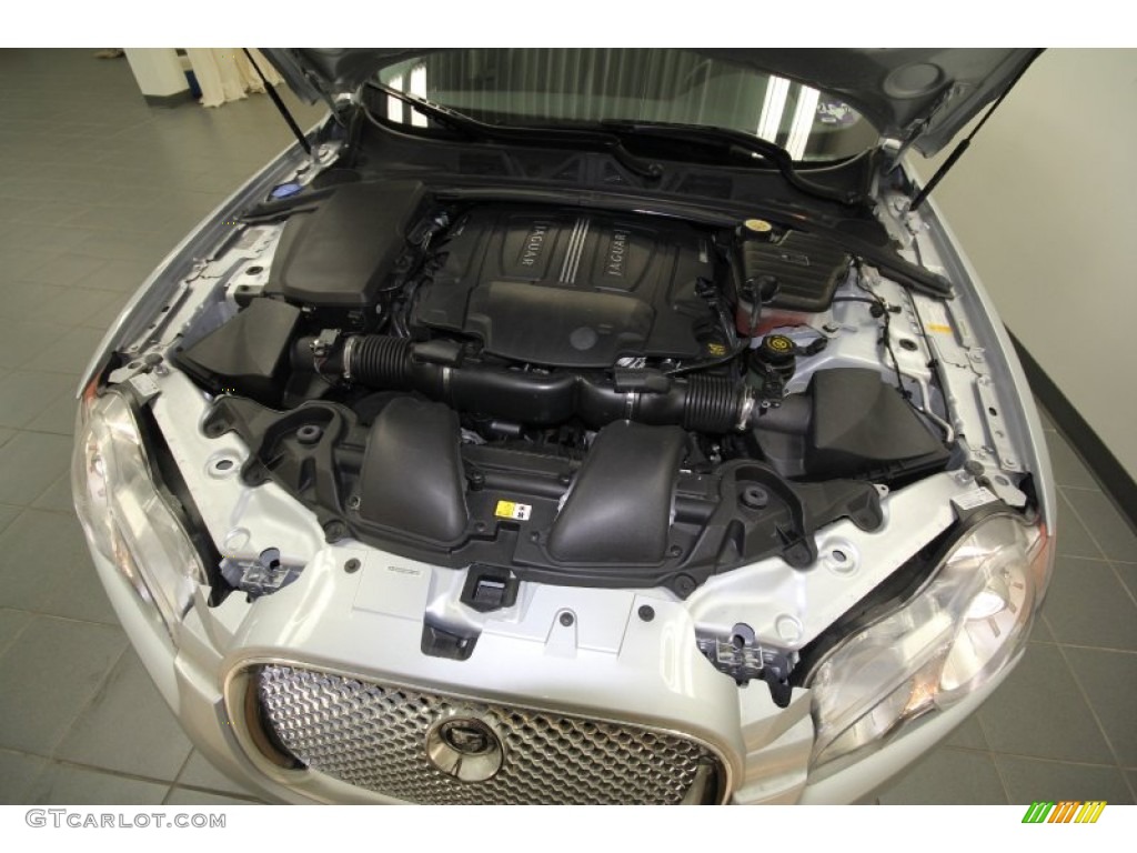 2010 Jaguar XF XF Supercharged Sedan 5.0 Liter Supercharged DOHC 32-Valve VVT V8 Engine Photo #63697254