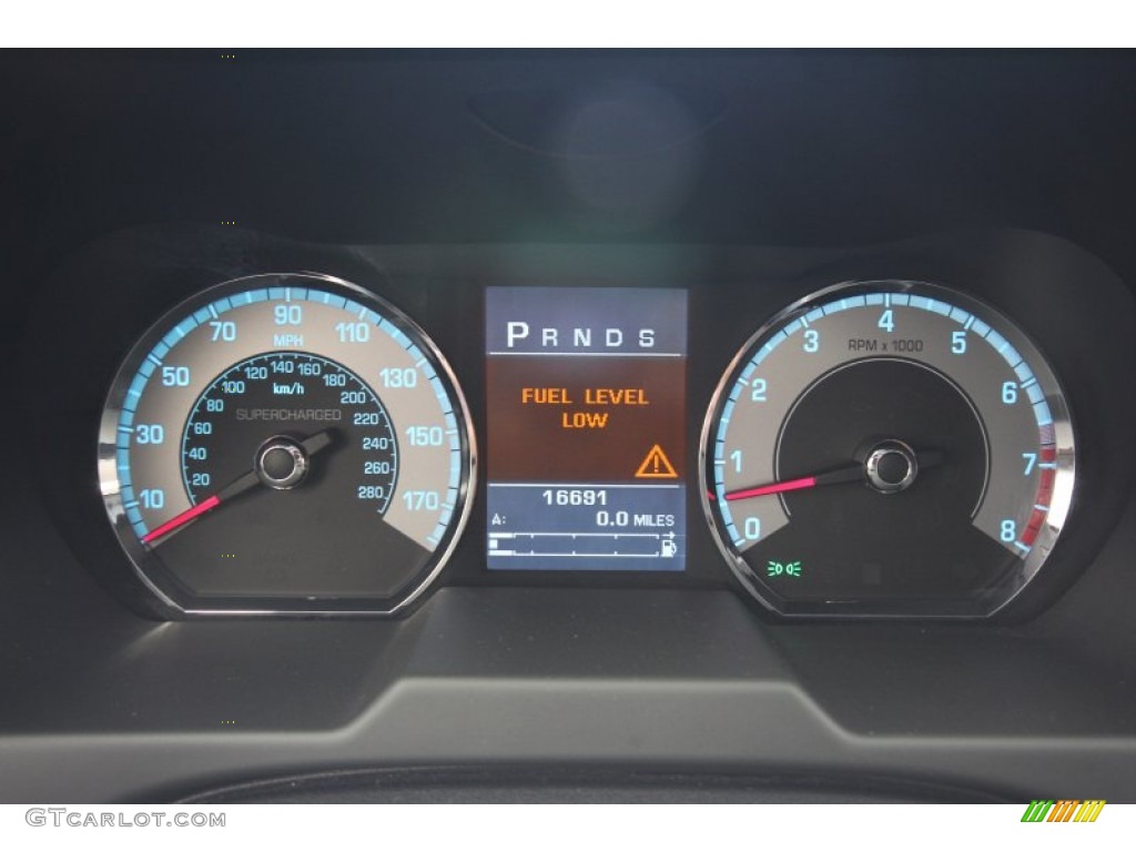 2010 Jaguar XF XF Supercharged Sedan Gauges Photo #63697287
