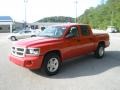 2011 Flame Red Dodge Dakota Big Horn Crew Cab  photo #11