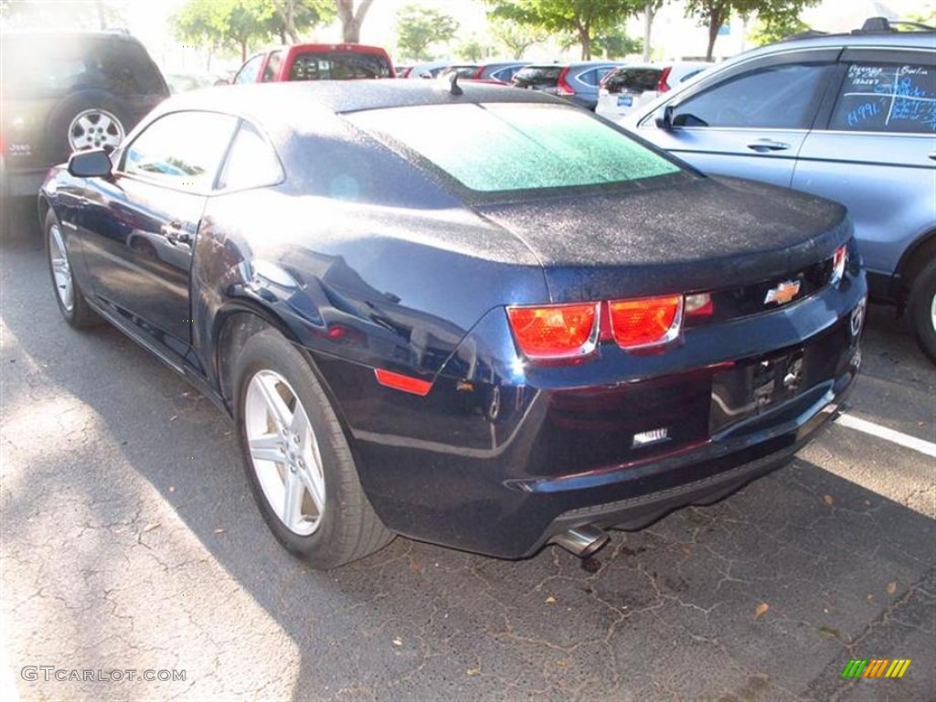 2010 Camaro LT Coupe - Imperial Blue Metallic / Gray photo #3