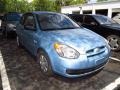 Ice Blue 2007 Hyundai Accent GS Coupe