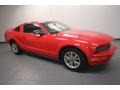 2005 Torch Red Ford Mustang V6 Deluxe Coupe  photo #1