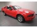 2005 Torch Red Ford Mustang V6 Deluxe Coupe  photo #8