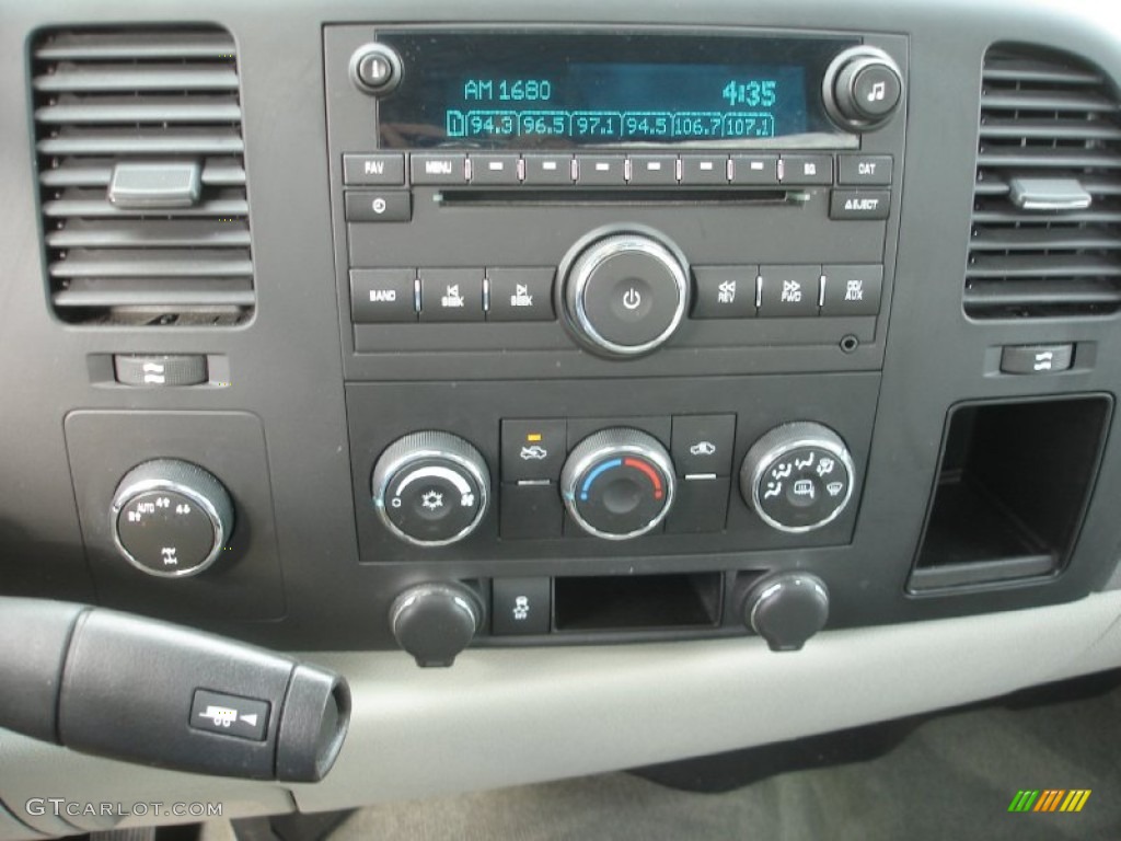 2012 Silverado 1500 LT Regular Cab 4x4 - Black / Light Titanium/Dark Titanium photo #12