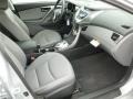Gray 2013 Hyundai Elantra GLS Interior Color