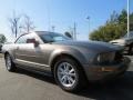2005 Mineral Grey Metallic Ford Mustang V6 Deluxe Convertible  photo #4