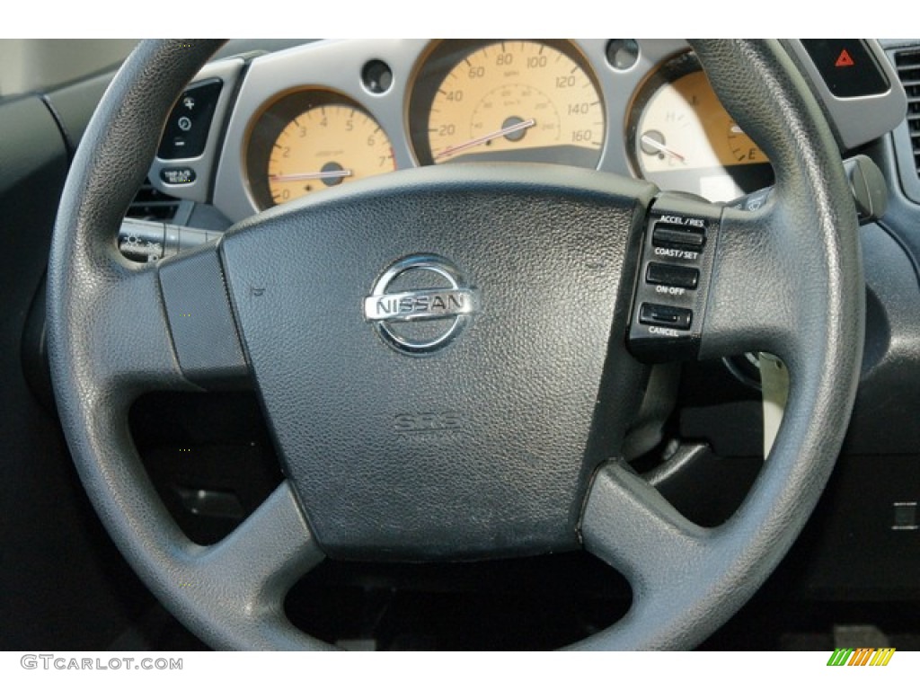 2005 Murano S AWD - Super Black / Charcoal photo #18