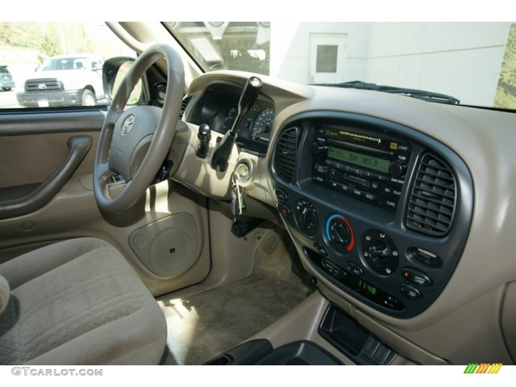 2005 Tundra SR5 Double Cab 4x4 - Salsa Red Pearl / Taupe photo #11