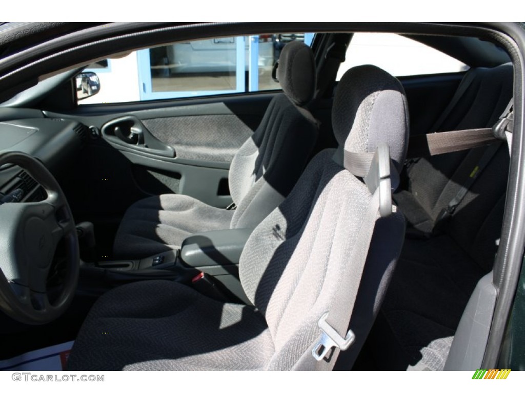 2003 Cavalier LS Coupe - Dark Green Metallic / Graphite Gray photo #7