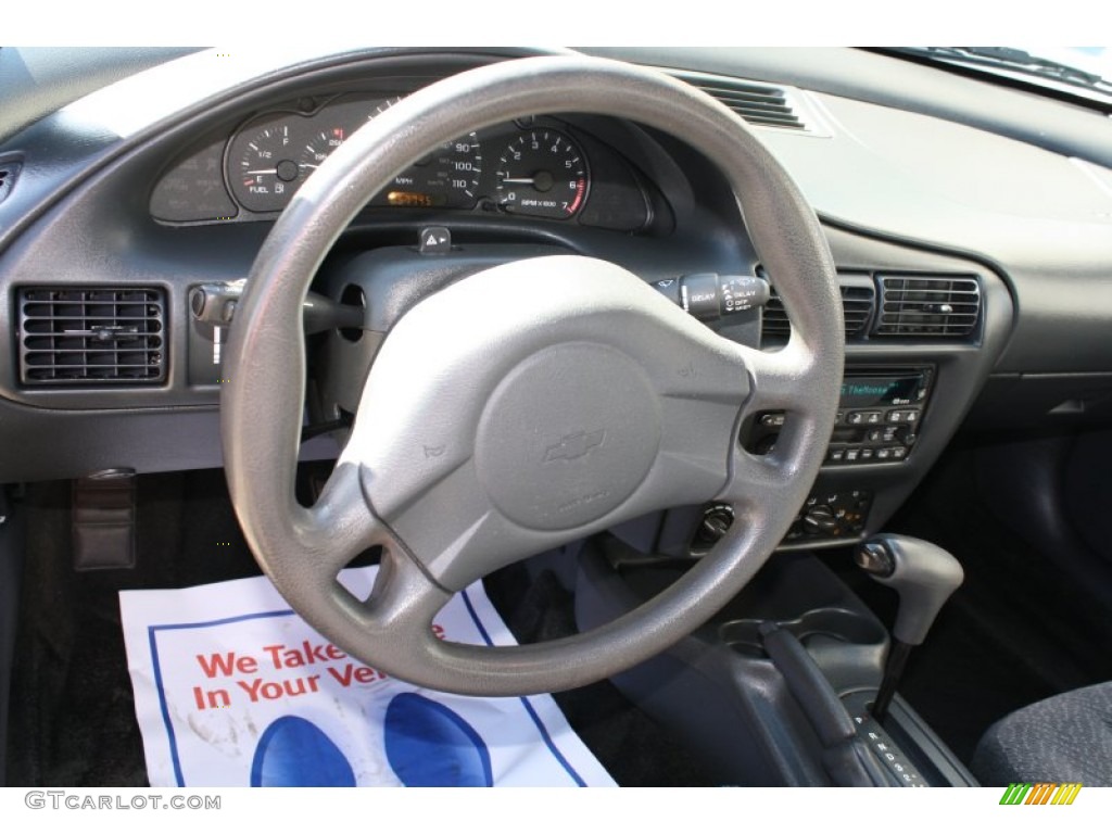 2003 Cavalier LS Coupe - Dark Green Metallic / Graphite Gray photo #8