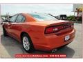 2011 Toxic Orange Pearl Dodge Charger Rallye  photo #3